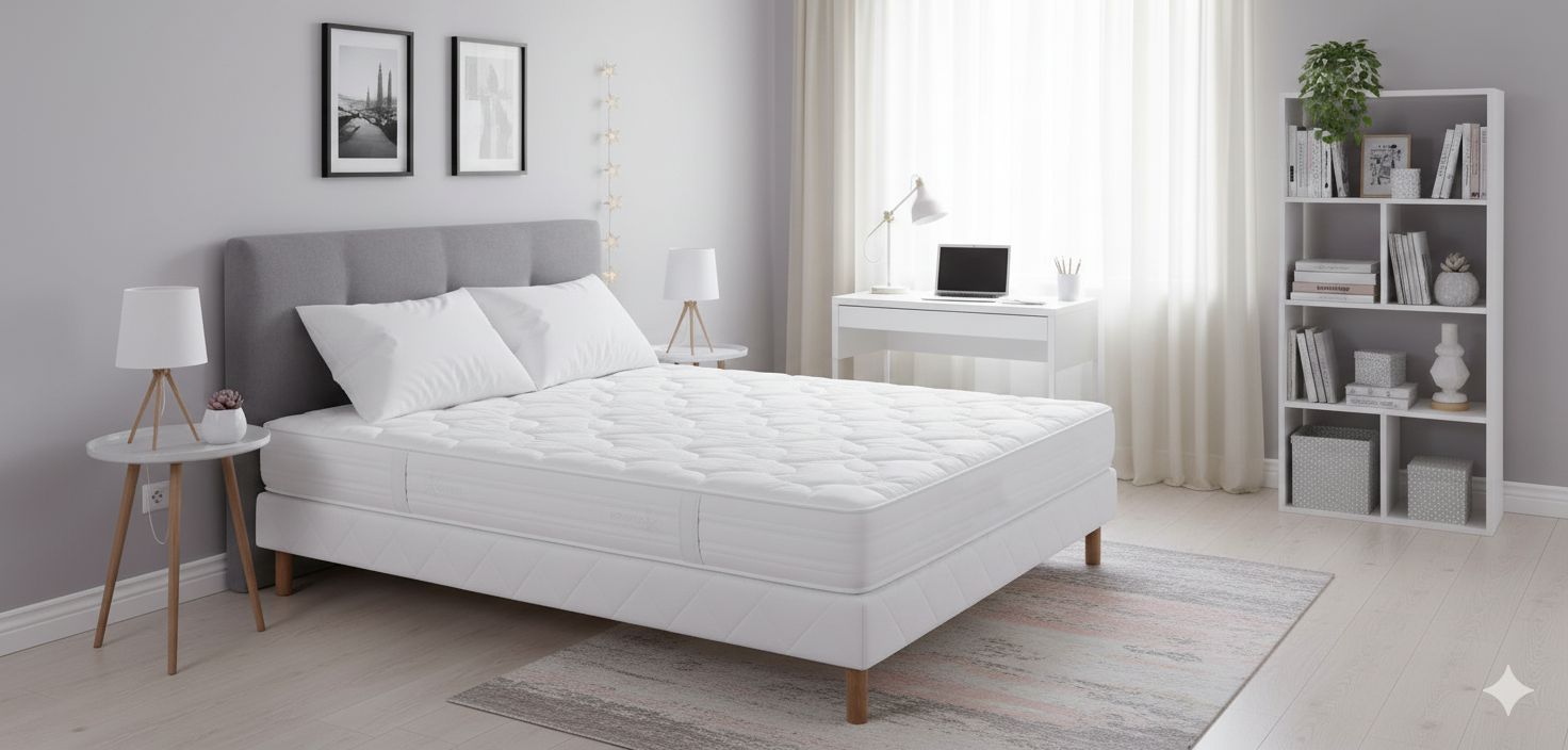 MATELAS BEAULIEU 140/190 - 18CM - HR35