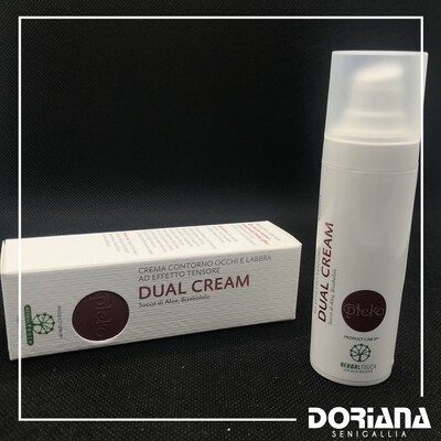 Crema Contorno Occhi e Labbra Dual Cream Pleko - Herbal Touch