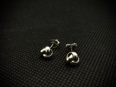 Orecchini Nodo d’Amore - Argento 925