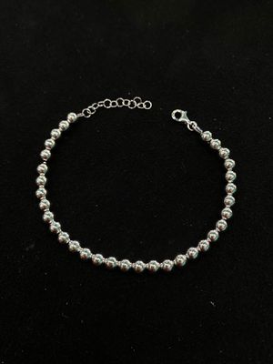 Bracciale Palline Argento 925 Rodiato