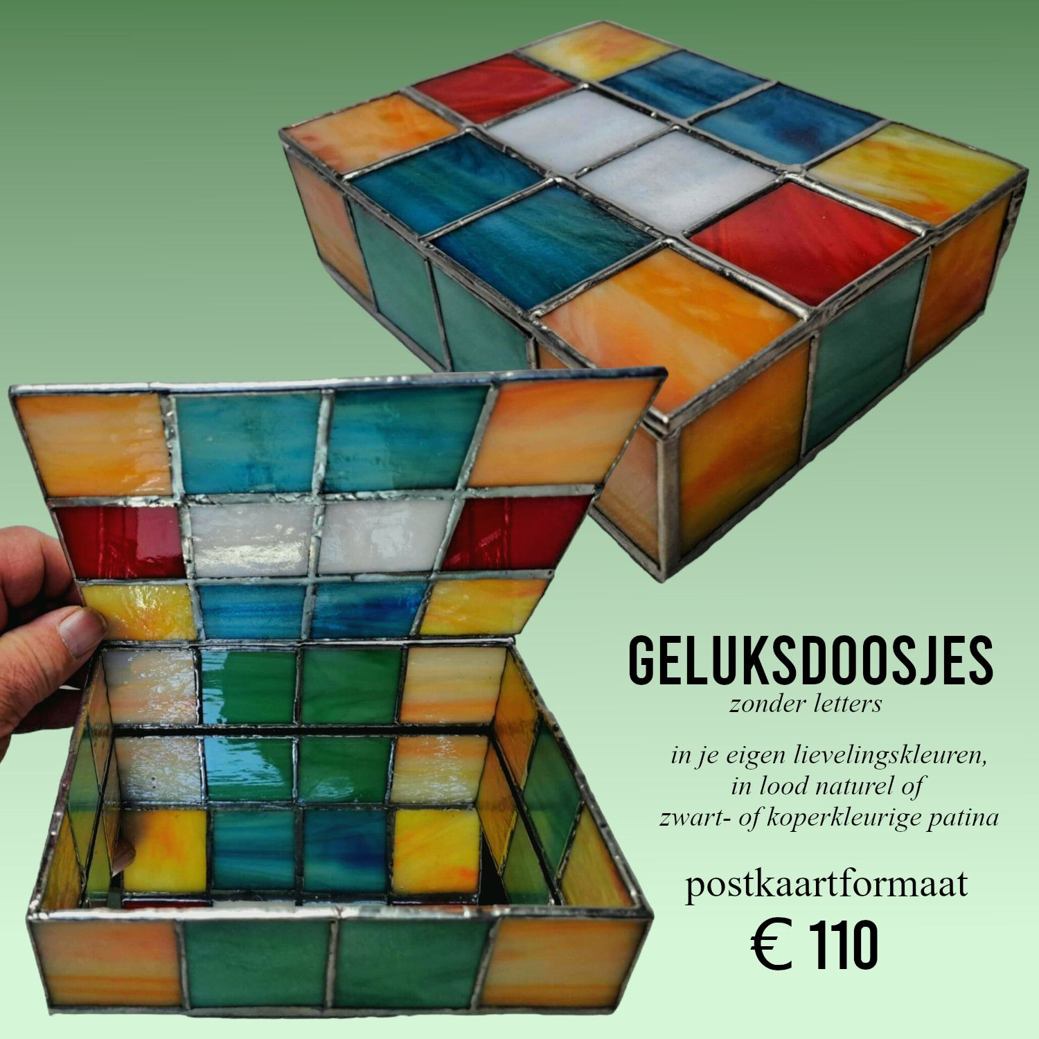 Geluksdoosje zonder letters