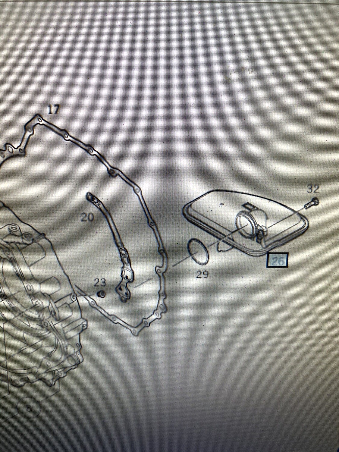 Filtre boîte automatique vito >2003