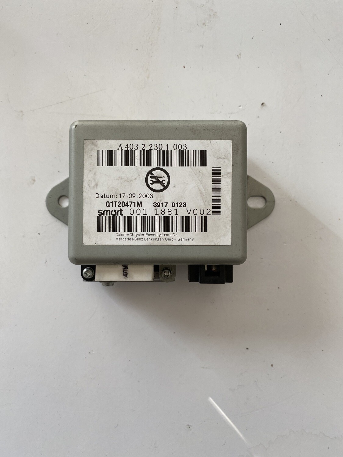 Commande direction assistée smart w450 w452