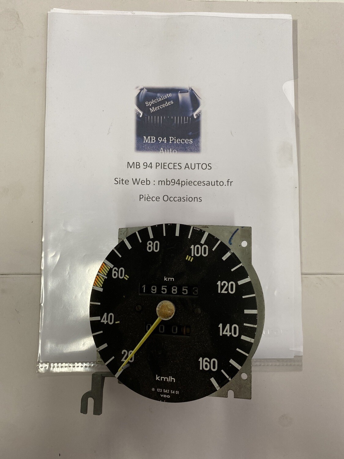 Compteur de vitesse w123