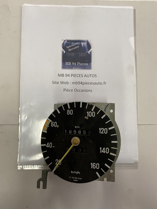 Compteur de vitesse w123
