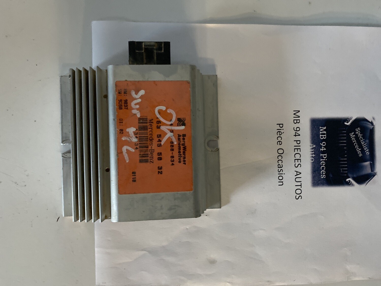 module boite de transfert A1635455032 w163 54