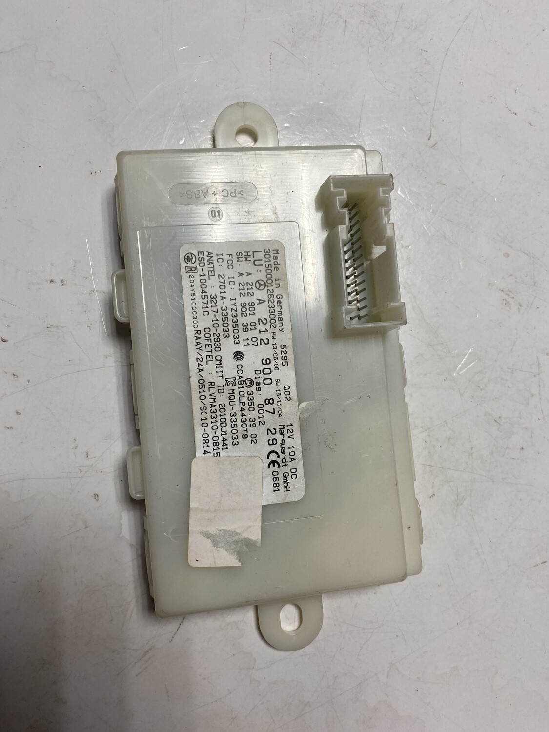 module de controle w212 A2129008729