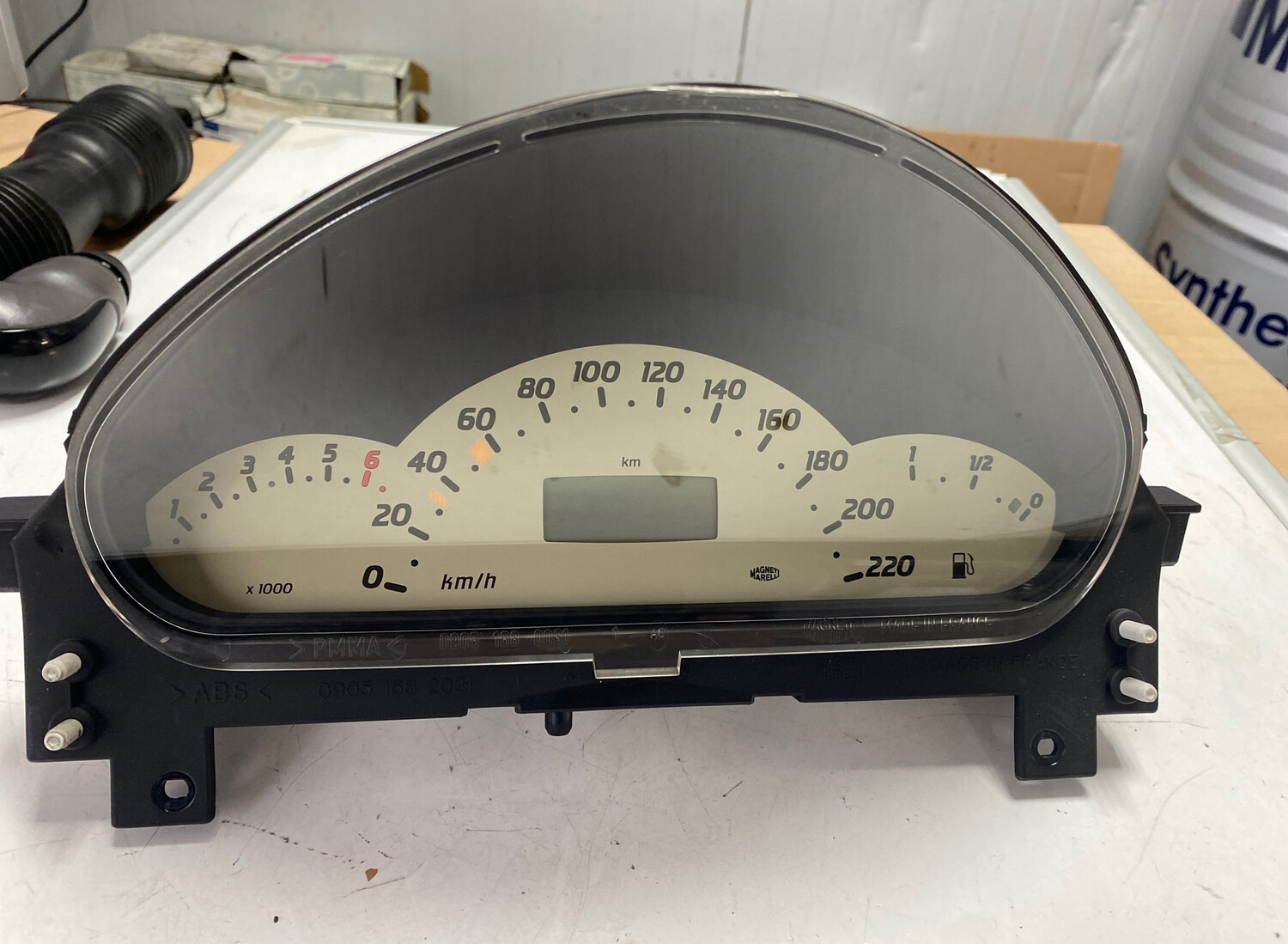 Bloc compteur classe A w168