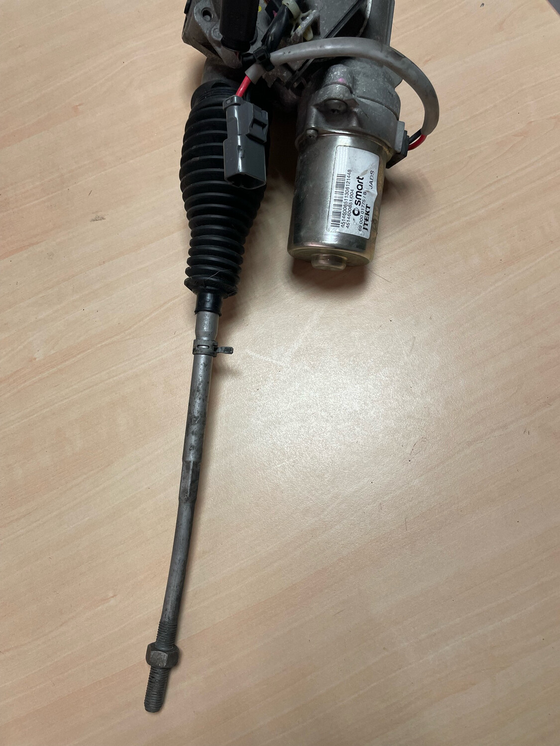 Crémaillère de direction smart w451
