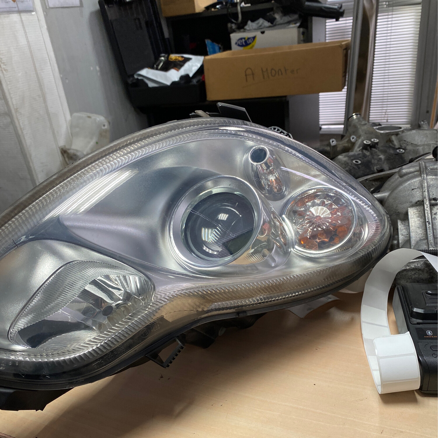 Phare droit smart fortwo w451