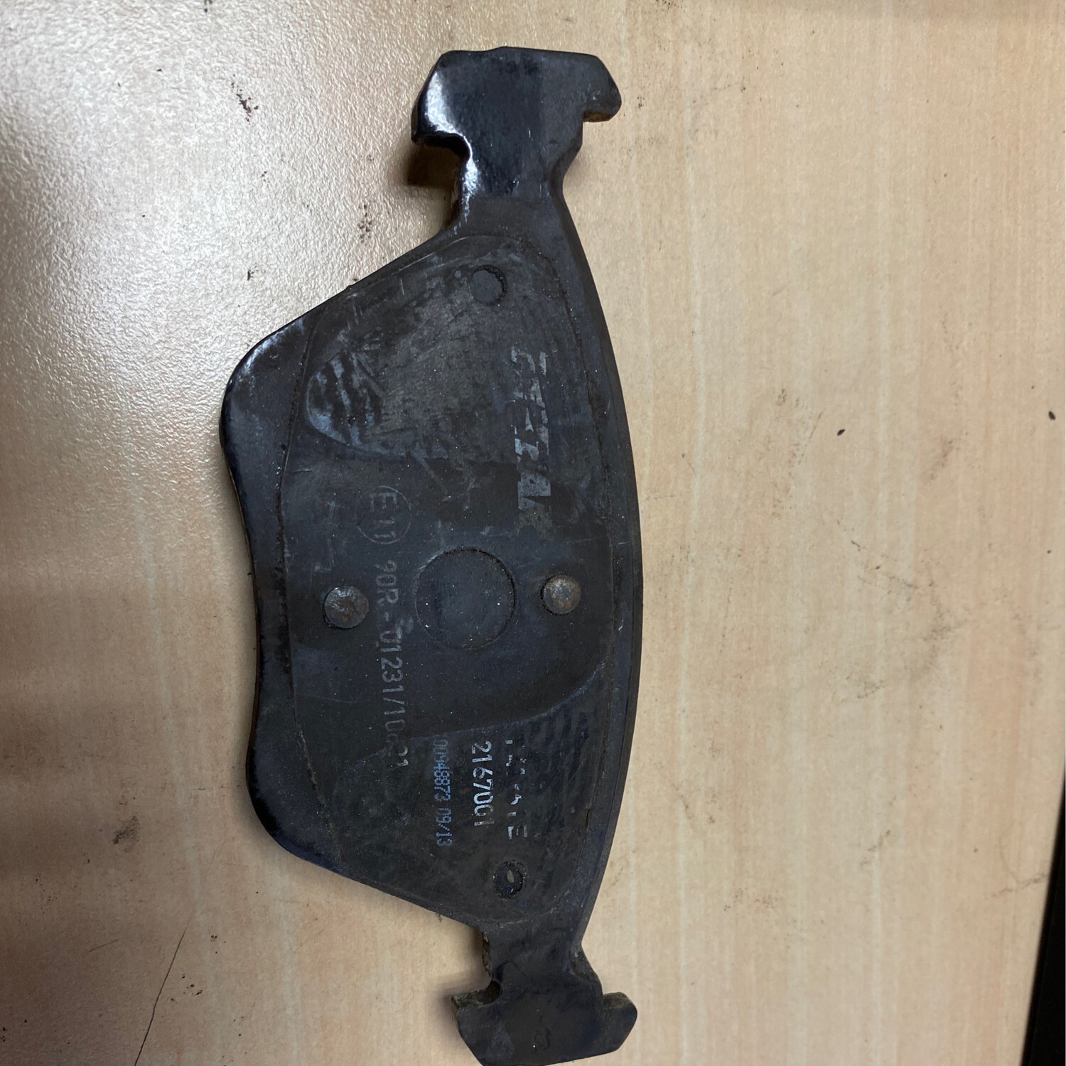 plaquette de freins essieu avant