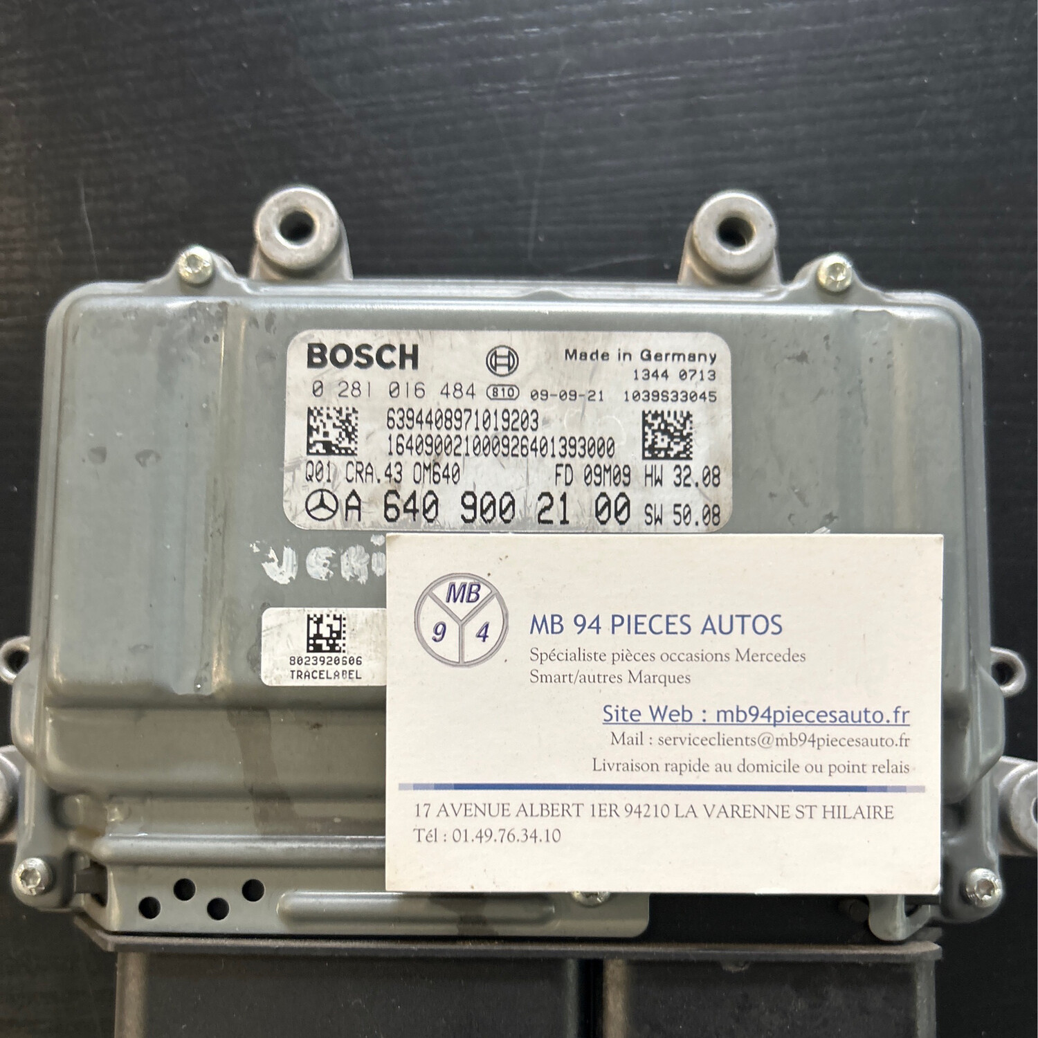 Calculateur moteur cdi classe A w169/w245ref A6409002100