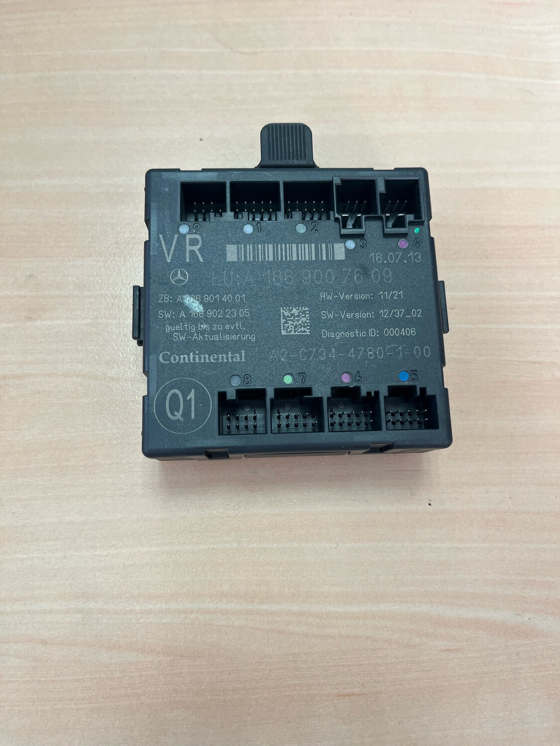 MODULE DE COMMANDE A1669007609 w166 09