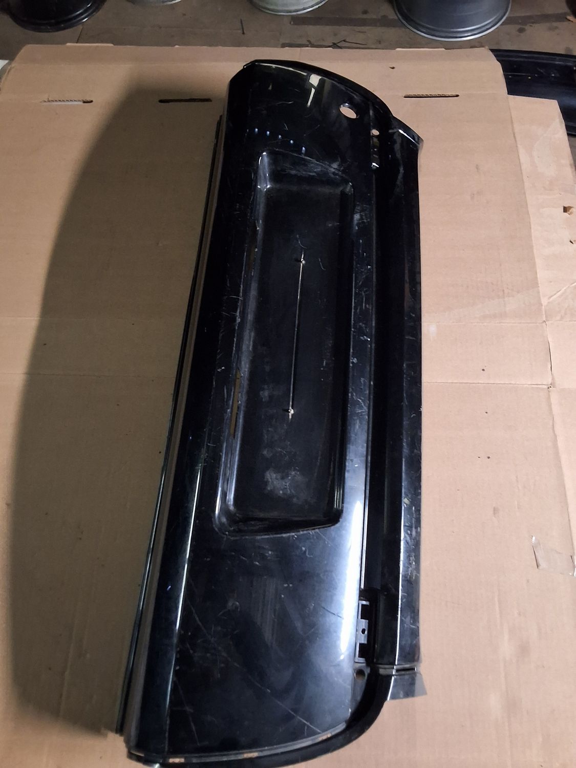 PC arrière w454 noir rayé 