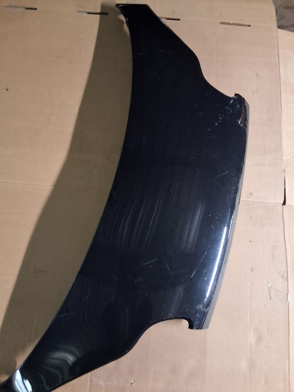 Capot W451 noir rayures 