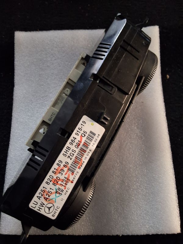Commande de clim w251