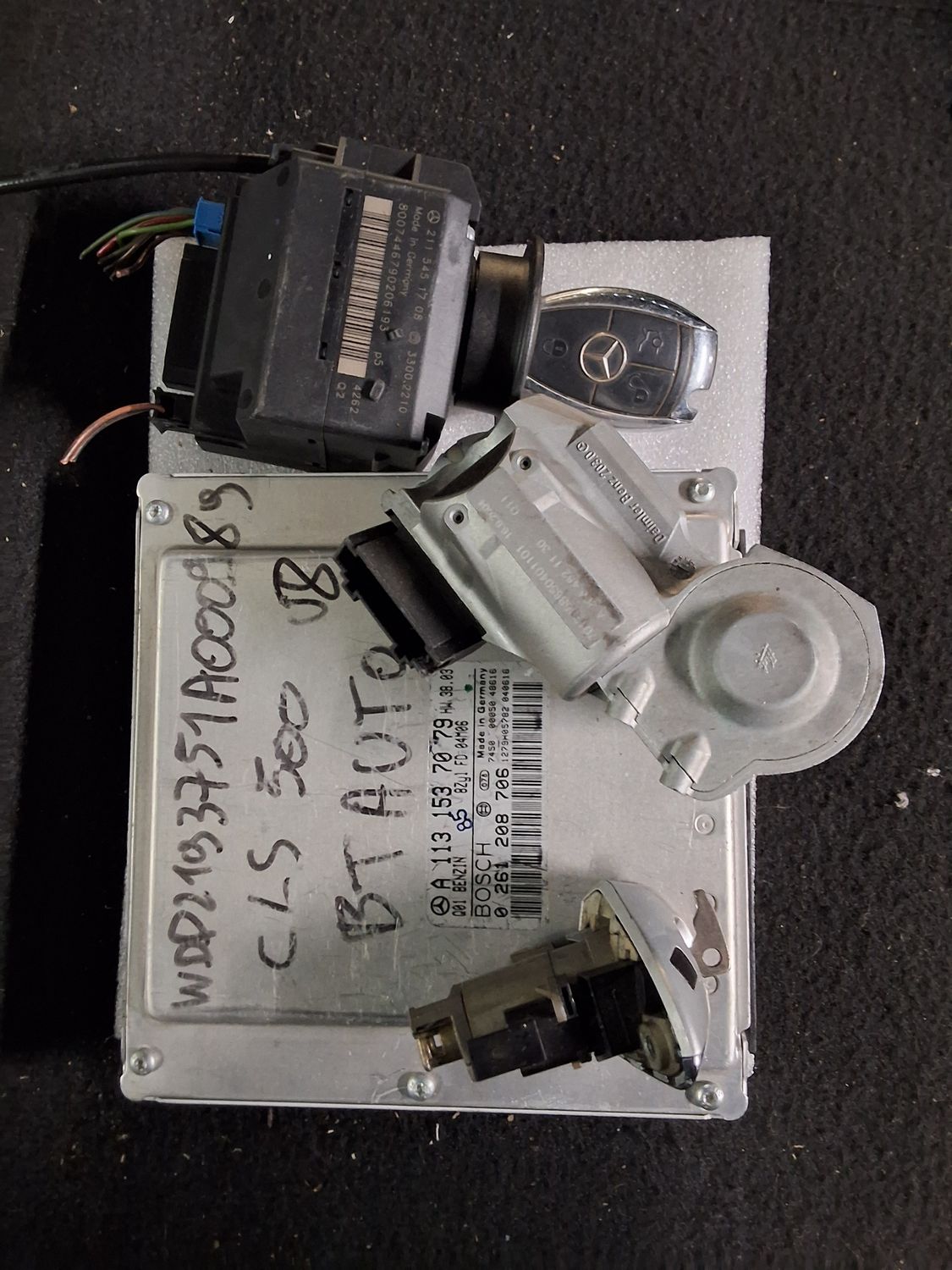 Kits complet démarrage w219 essence 500 v8