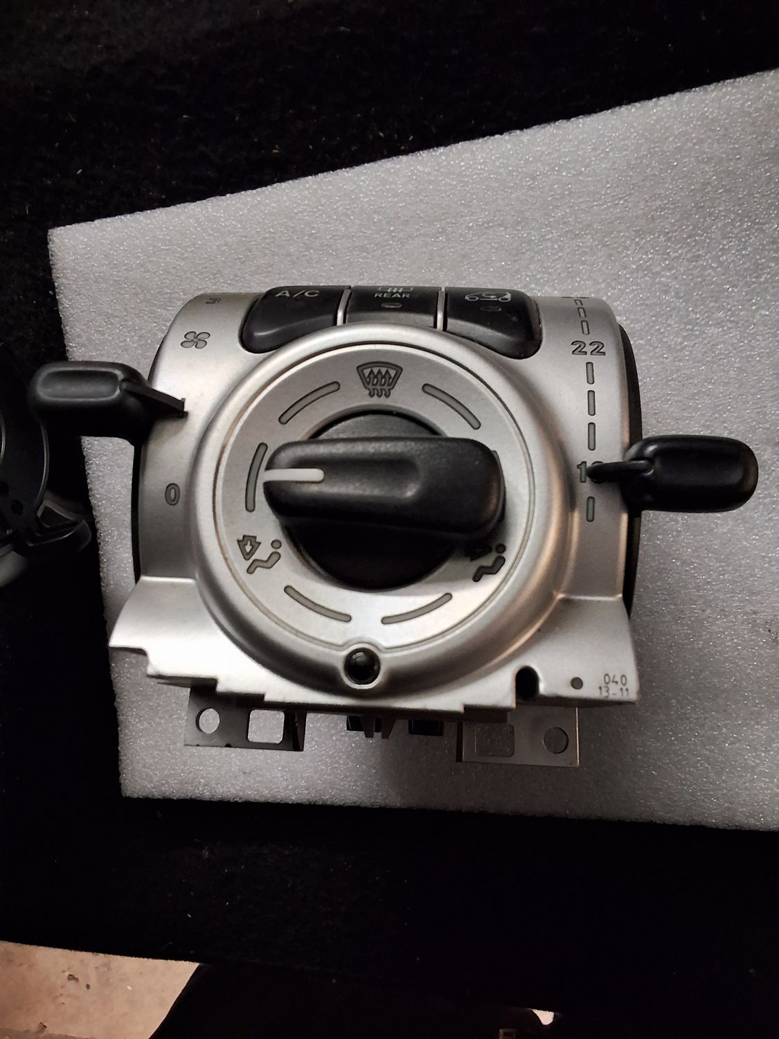 Commande de chauffage W451 