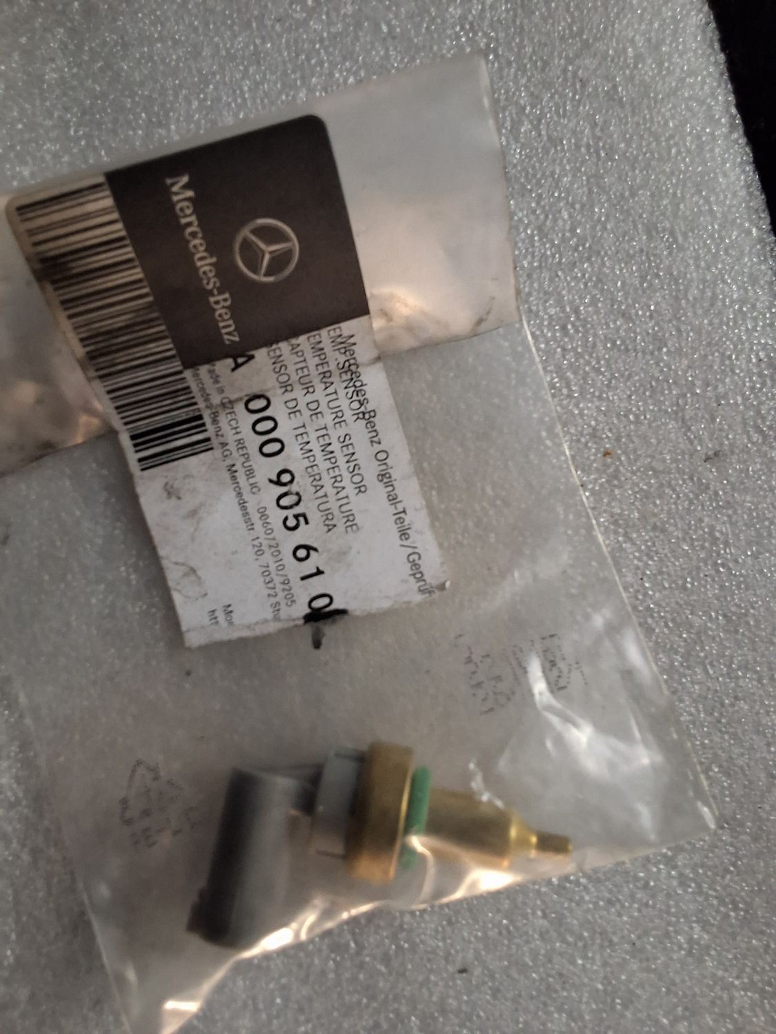 Capteur de température pour mercedes 