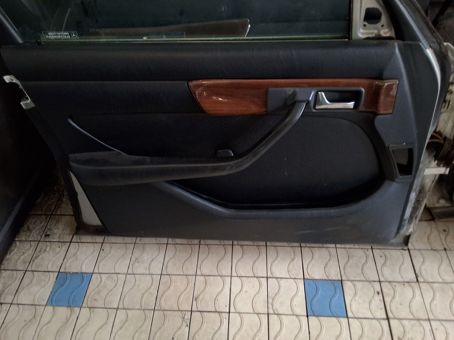 Intérieur cuir noir complet w126 280se