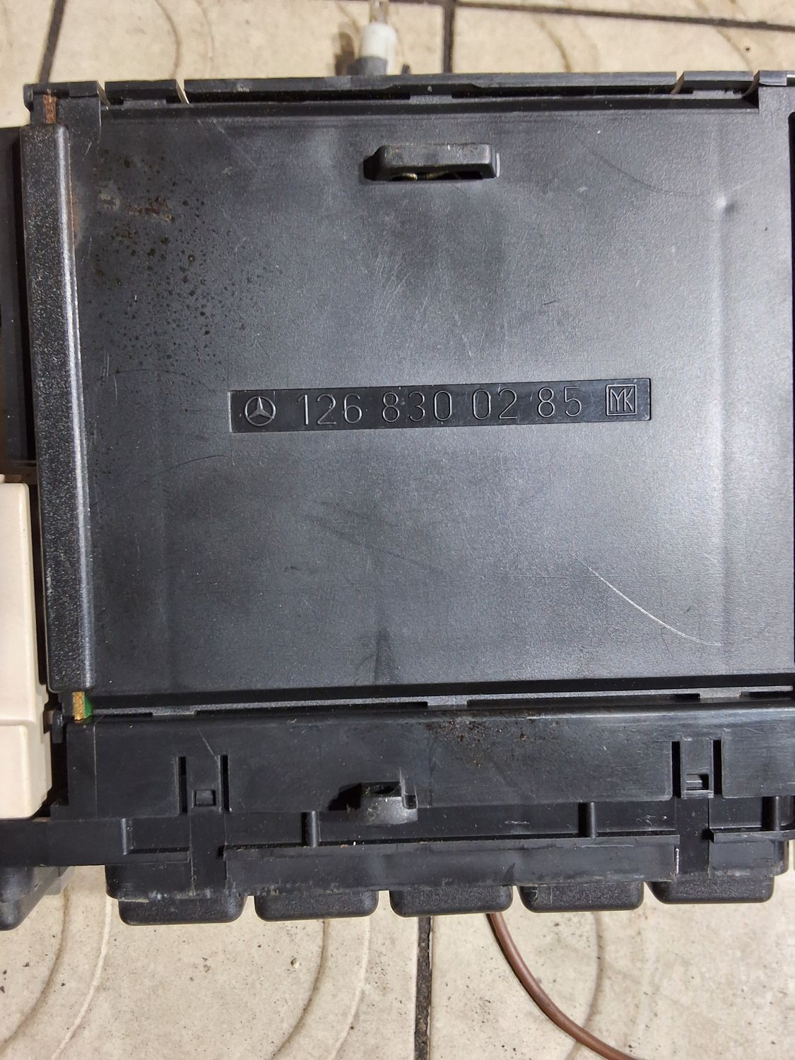 Commande de clim auto w126