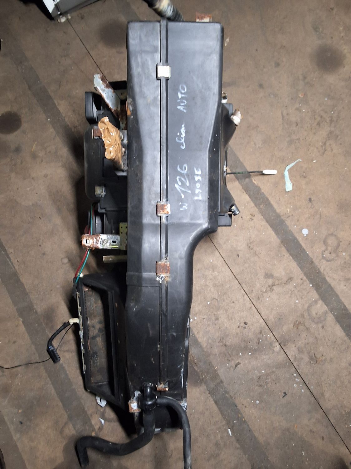 Bloc chauffage à clim automatique w126 