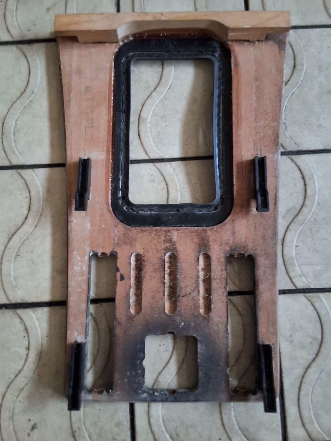 Console central levier vitesse w126