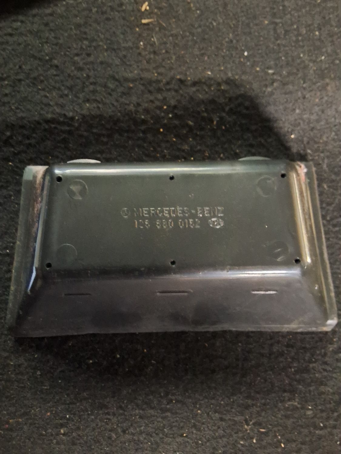 Vide poche noir w126 