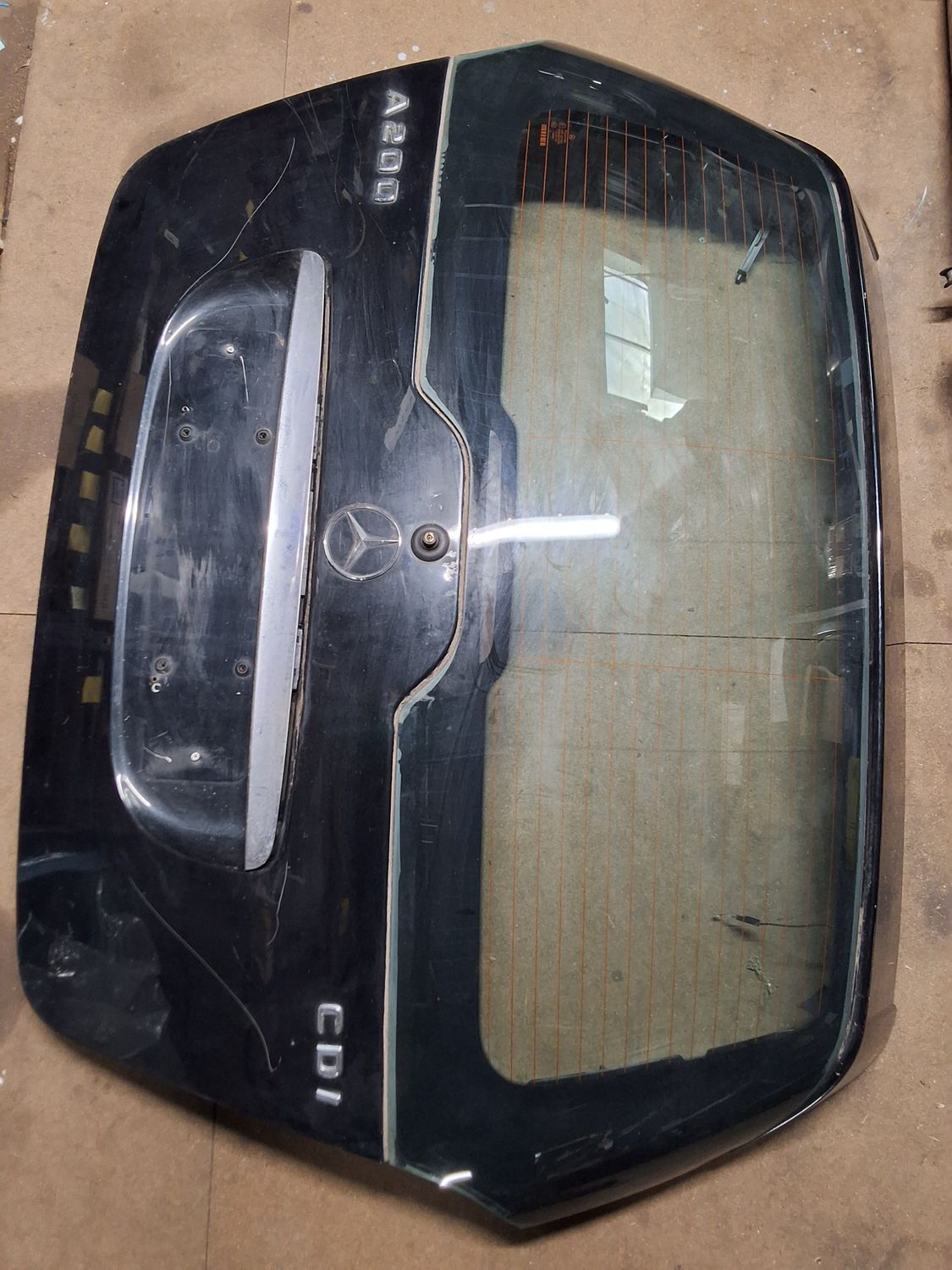 Malle arrière w169 noir phase 1