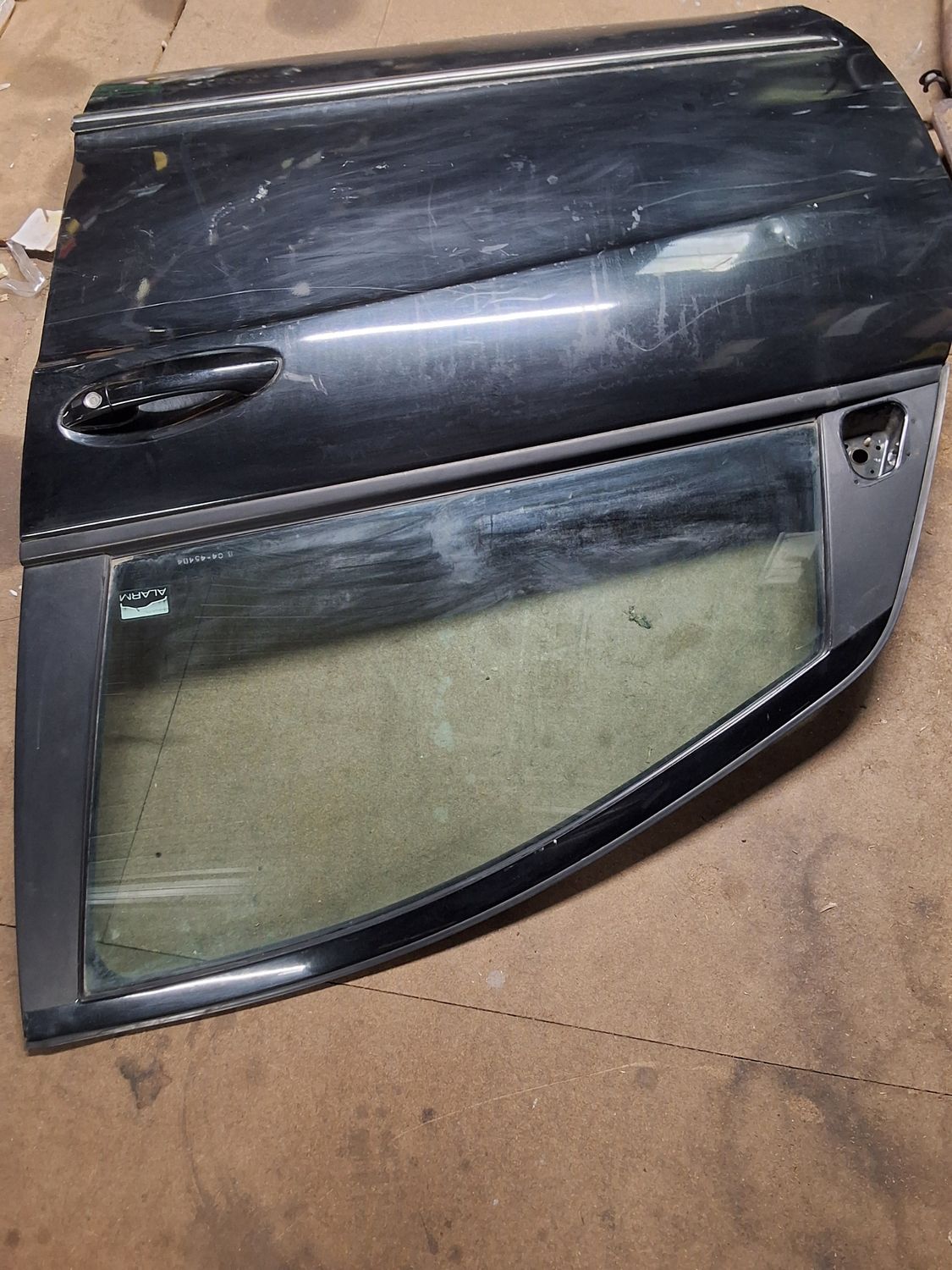 Porte avant gauche noir complet w169 