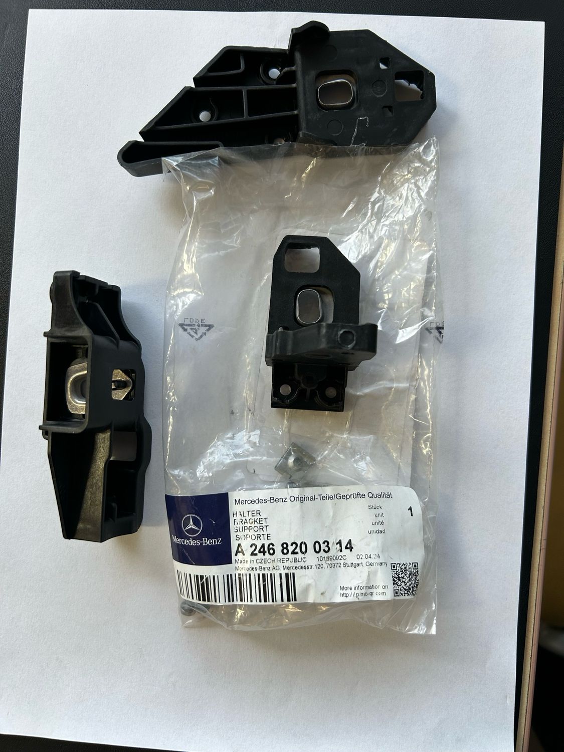 Support réparation phare avg ref A2468200314-82