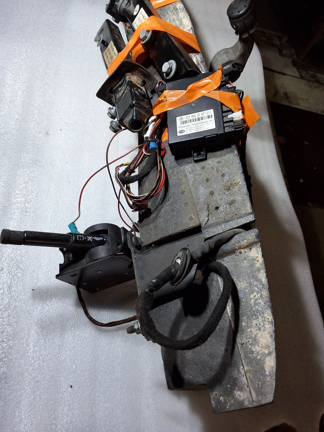 Attelage remorque hydraulique pour w211 complet 