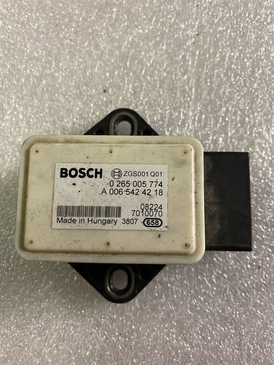 Capteur embardée w451 A0065424218 n6