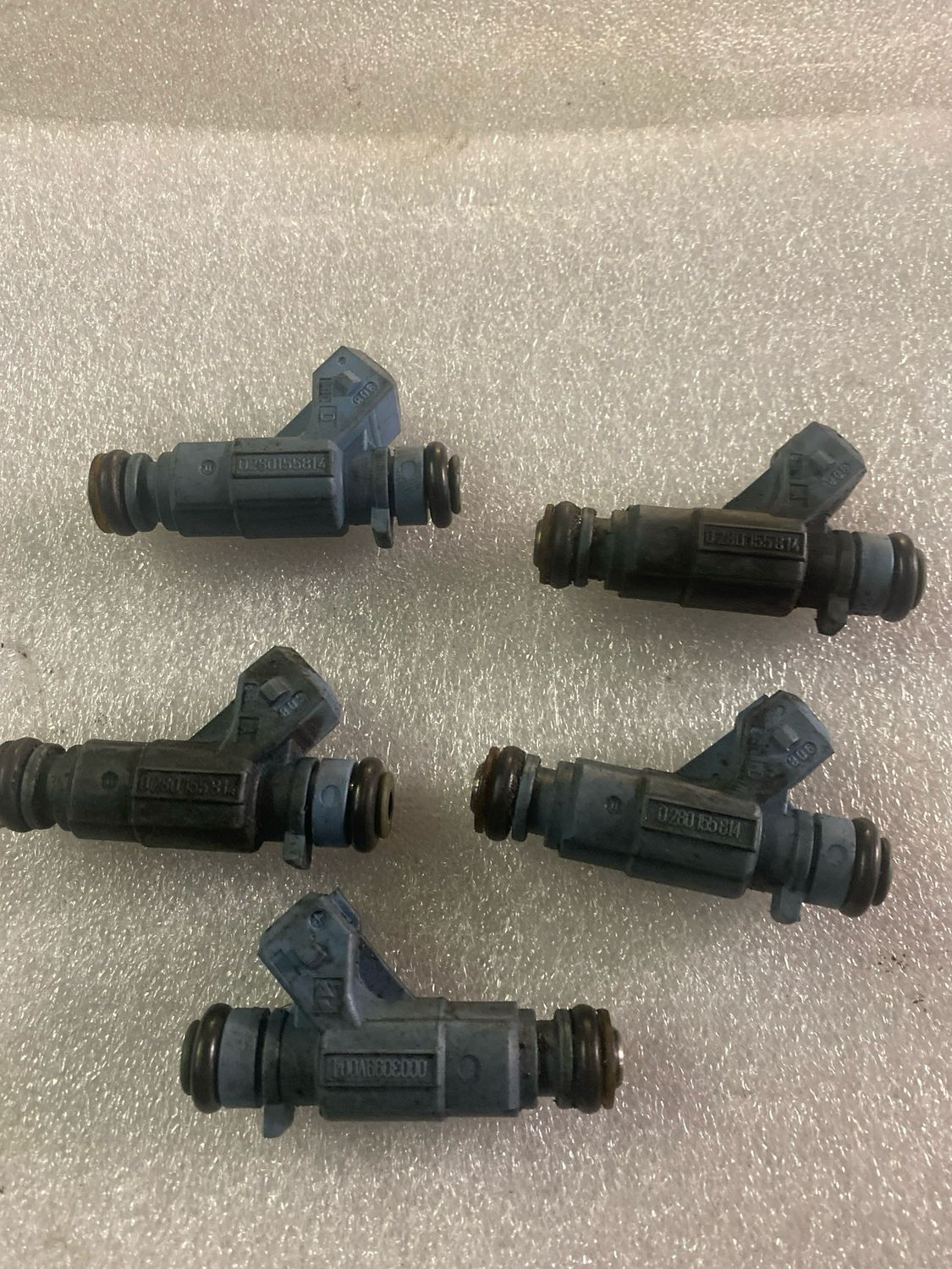 Ensemble 5 Injecteur smart w450 0280155814 n6