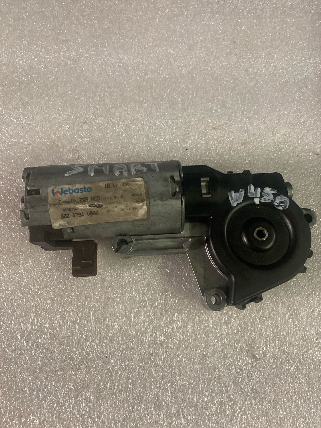 Moteur de cabriolet smart w450 0004794V006 n9