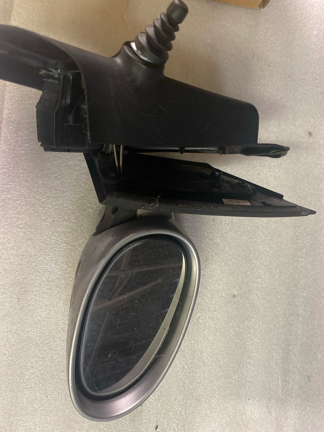 Rétroviseur complet droit gris w450