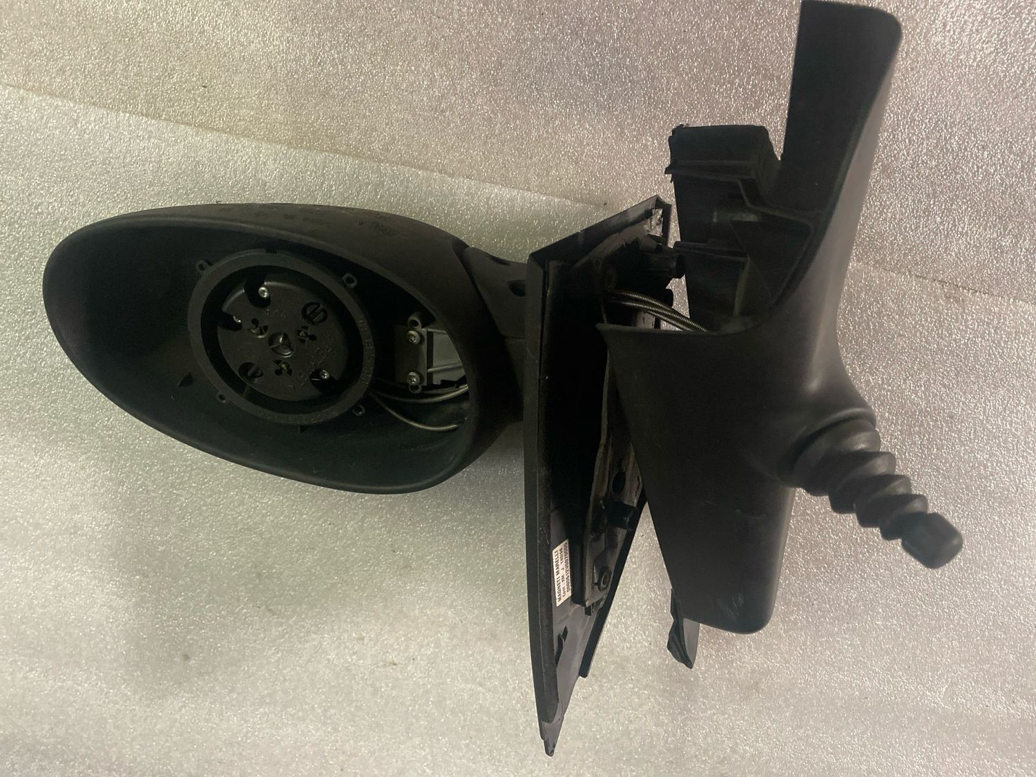 3 Rétroviseur droit noir w450