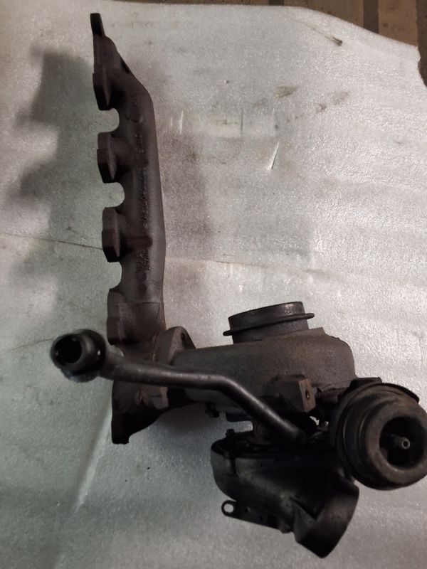 Collecteur d échappement avec turbo 612 n2