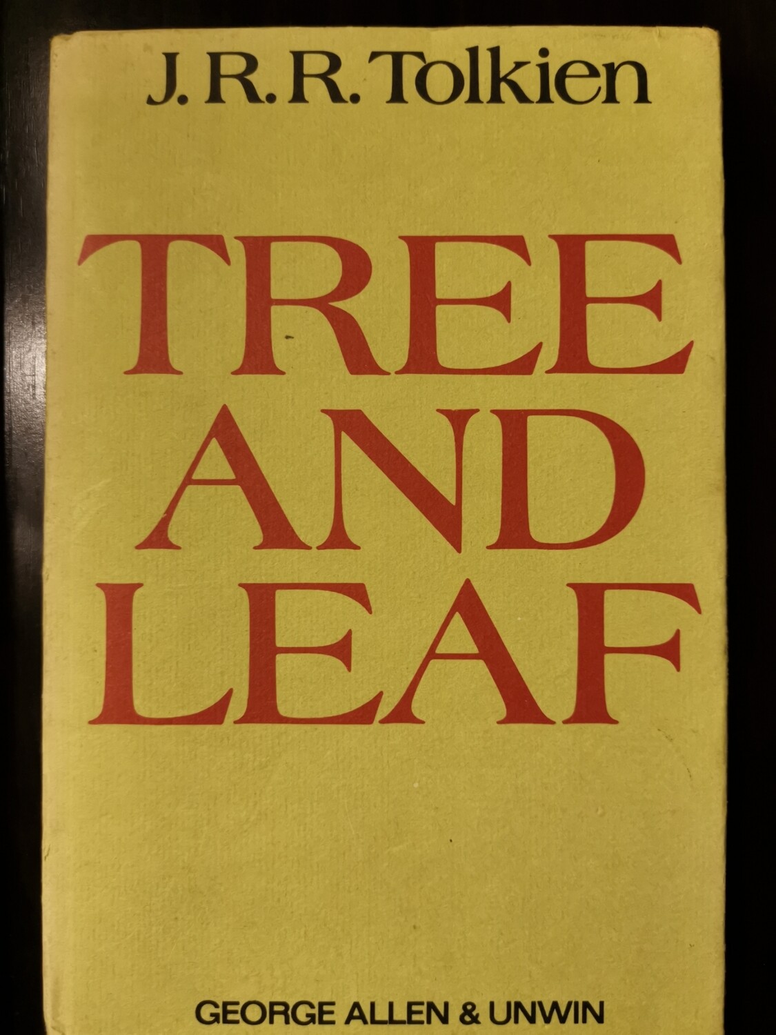 Tree and leaf, J R R Tolkien