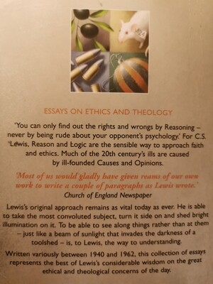 Compelling reason, C S Lewis