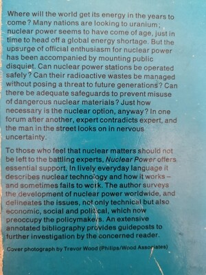 Nuclear Power, Walter C. Patterson