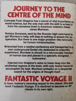 Fantastic voyage ii destination brain, Isaac Asimov