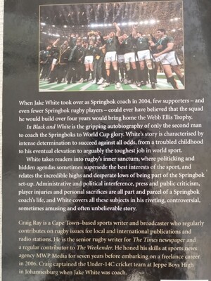 In black and white, Jake White