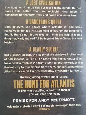 The hunt for Atlantis, Andy McDermot