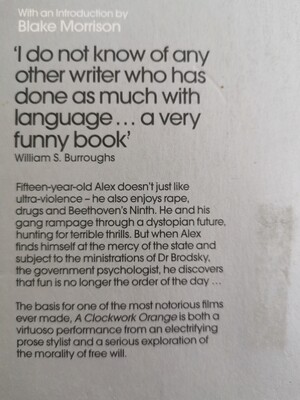 A clockwork orange, Anthony Burgess