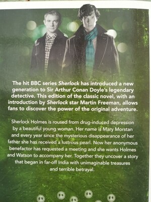 Sherlock The sign of four, Sir Arthur Conan Doyle