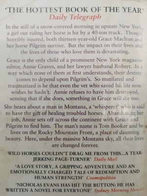 The horse whisperer, Nicholas Evans