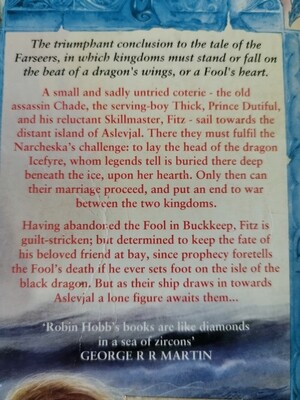 Fools fate, Robin Hobb
