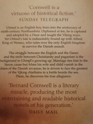 The last kingdom, Bernard Cornwell