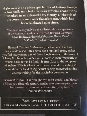 Azincourt, Bernard Cornwell